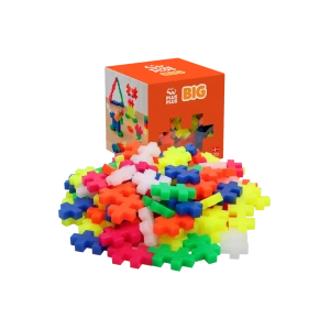Plus Plus Big - Neon Box 100 kreative Bausteine 